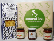 Load image into Gallery viewer, COOKING BOX WITH PASTA AND FISH SAUCE FOR MAX 4 PEOPLE