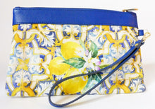 Carica l'immagine nel visualizzatore di Gallery, POCHETTE IN CANVAS E PELLE