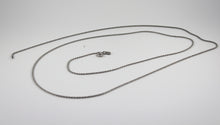 Carica l'immagine nel visualizzatore di Gallery, silver chain lenght 100cm