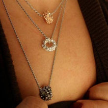 Carica l&#39;immagine nel visualizzatore di Gallery, silver ring pendant
