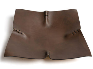 leather trash