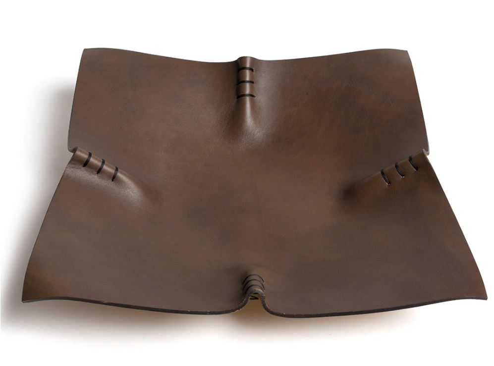 leather trash