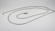 Carica l&#39;immagine nel visualizzatore di Gallery, silver chain lenght 100cm
