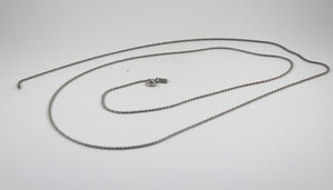 silver chain lenght 100cm